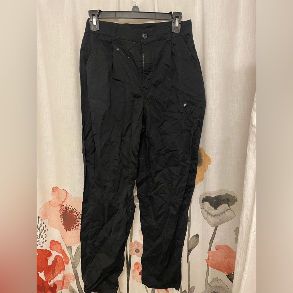 Express Super High Rise Tapered Ankle Pants